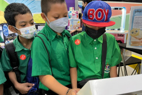 บรรยากาศในงานมหกรรมวิทยาศาสตร์และเทคโนโลยีแห่งชาติ ประจำปี 2 ... พารามิเตอร์รูปภาพ 21